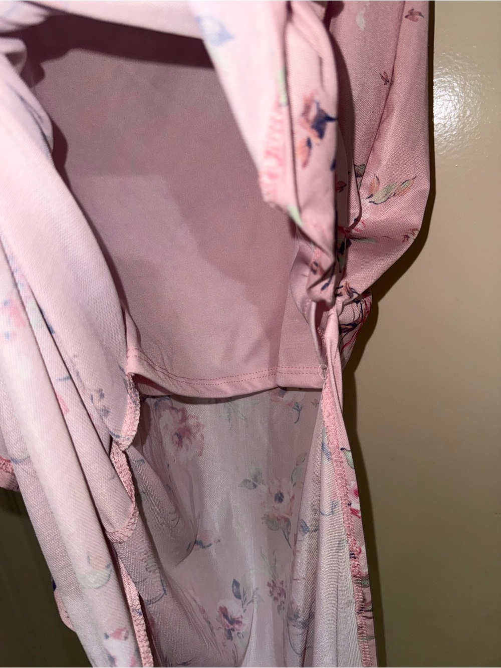 GUC | Light Pink Floral Dress | Small - Picture 5 of 6